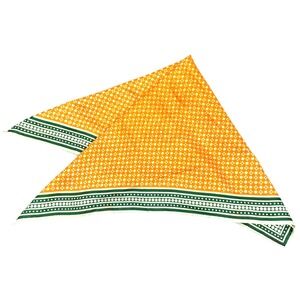 Vintage Unbranded Bright‎ Polka Dot Square Scarf 23x23